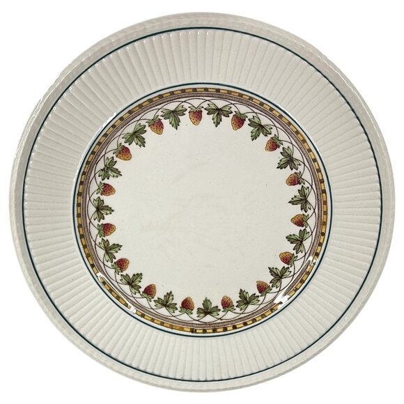 4 Wedgwood Strawberry Fruit Dessert Plates Etruria England 7.25” Dish Vintage - Picture 2 of 10